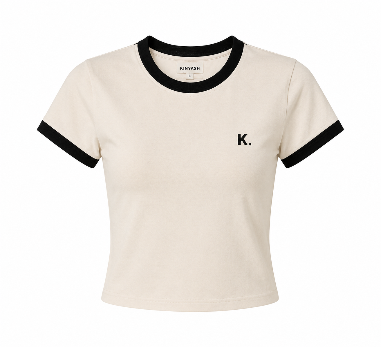 Kinyash Contrast Baby Tee Front